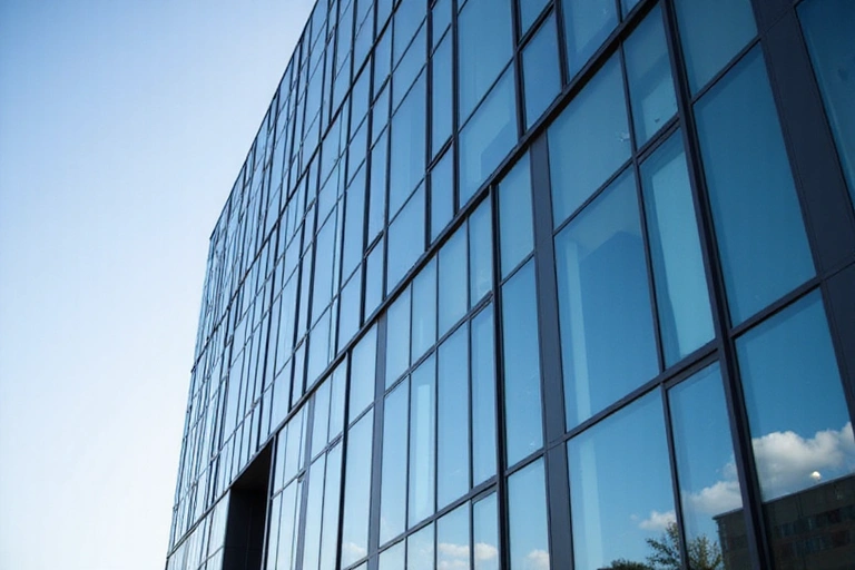 Modern office building representing legal professionalism