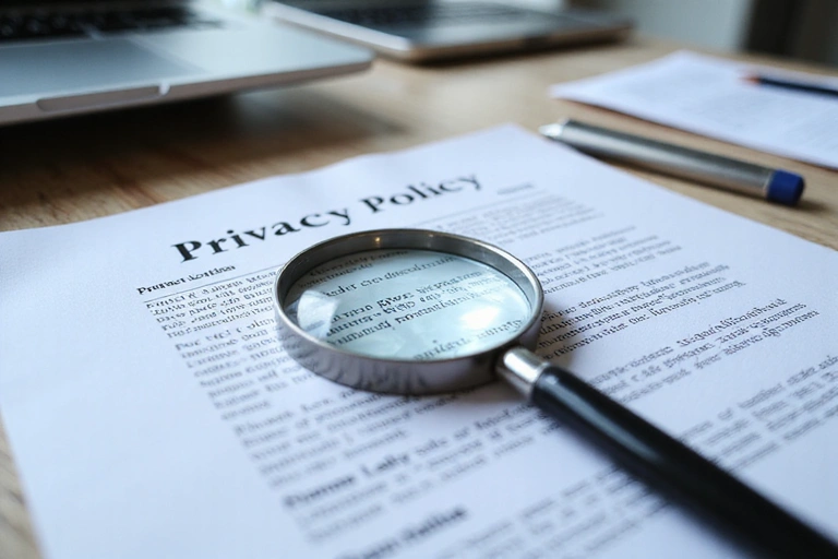 Data privacy legal document
